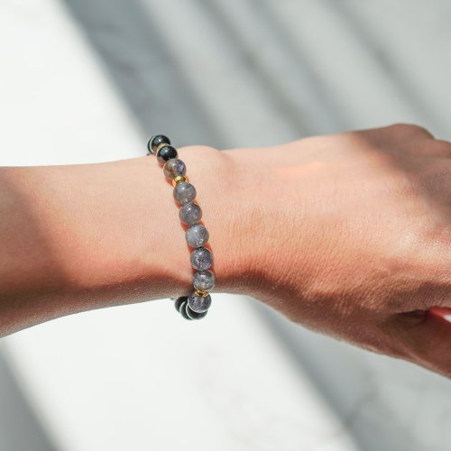 坦桑石金曜石14KGF手鏈