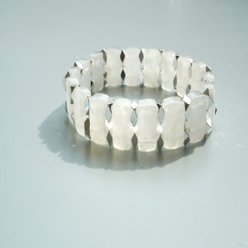 藍月光石14kGF手排手鏈