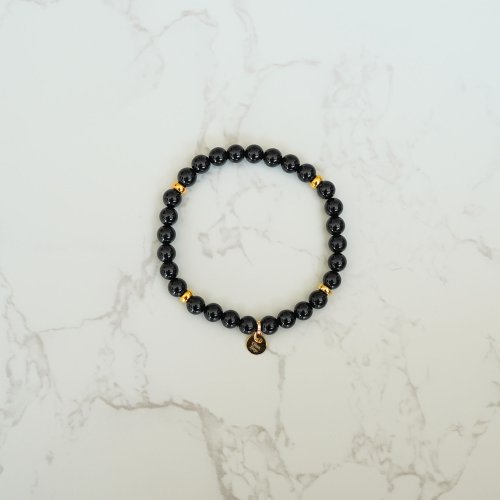 黑碧璽925純銀手鏈