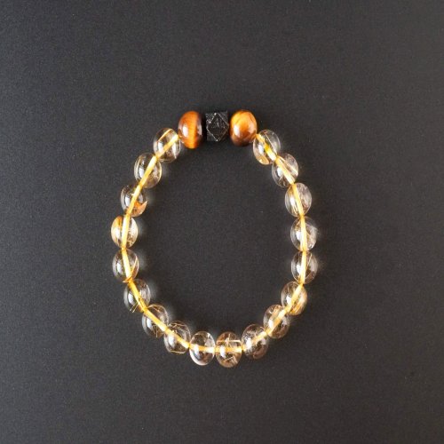 鈦晶天鐵虎眼手鏈