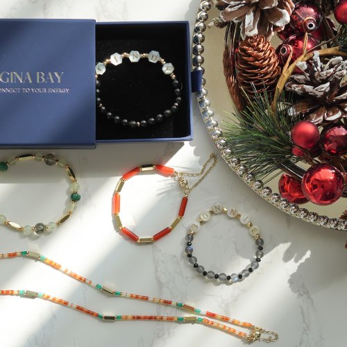 紅瑪瑙14KGF磁扣手鏈