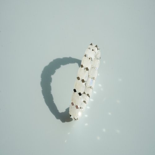 藍月光石14kGF手排手鏈