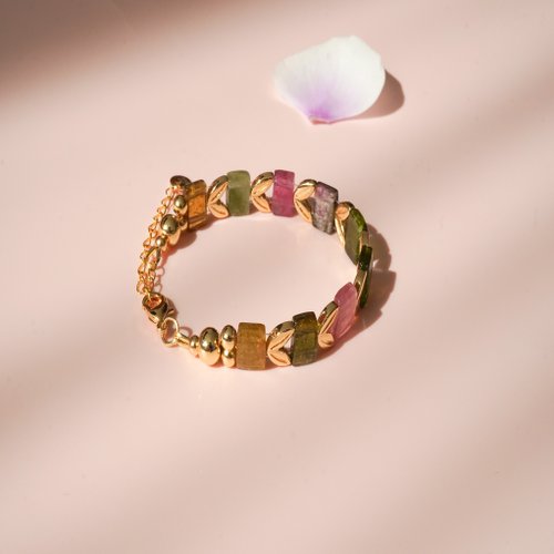 天然碧璽手排手鏈