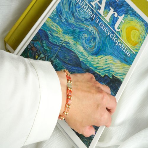 阿魯沙手排14KGF手鏈