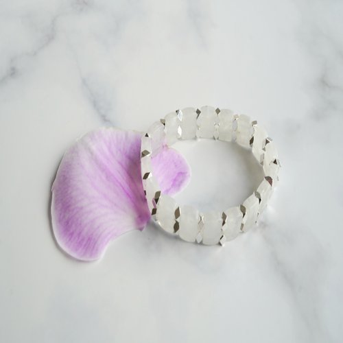 藍月光石14kGF手排手鏈