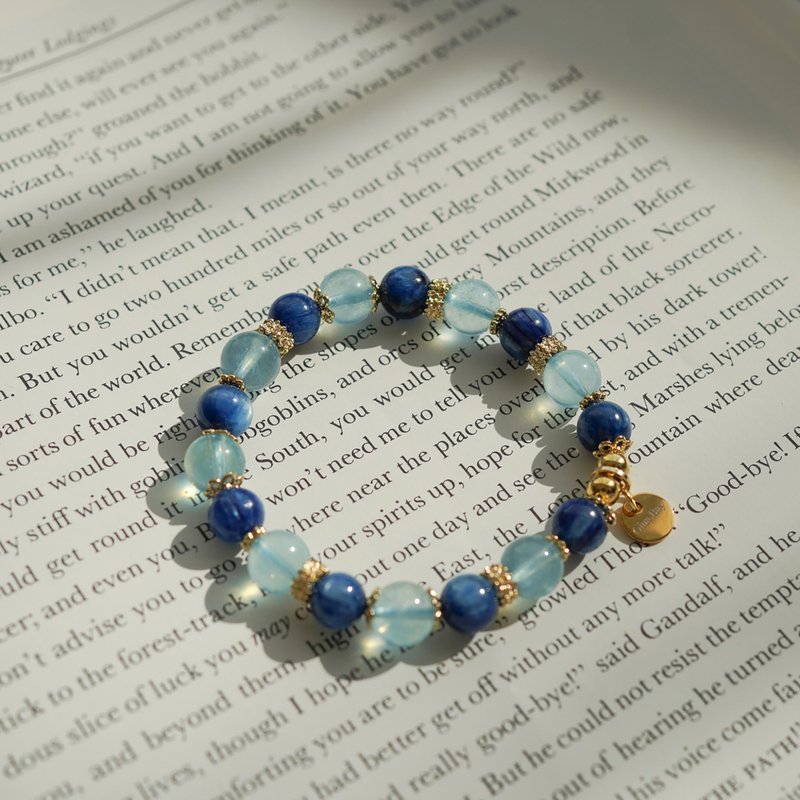 海藍寶藍晶石14KGF手縺