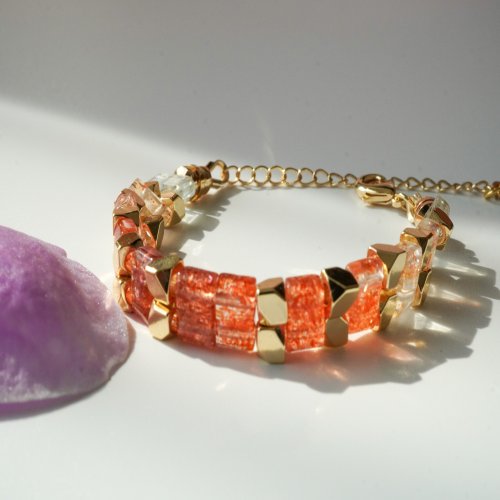 阿魯沙14KGF手排手鏈