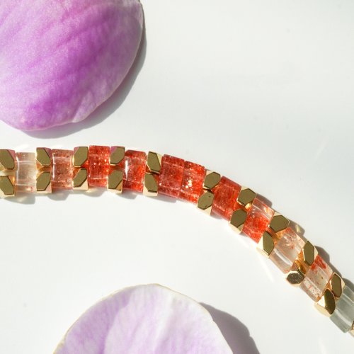 阿魯沙14KGF手排手鏈