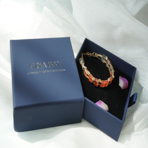 阿魯沙14KGF手排手鏈