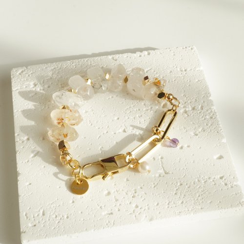 閃靈鑽14KGF手鏈